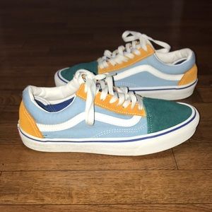 Multi color vans